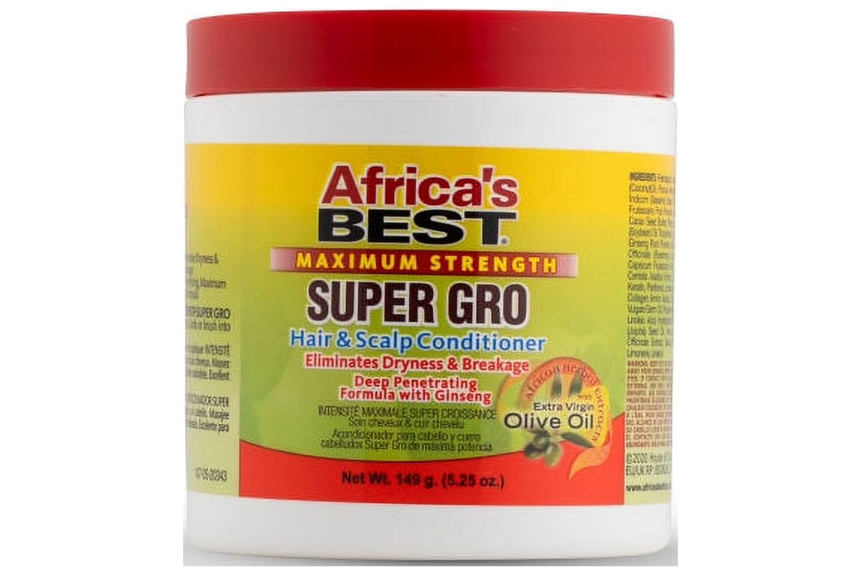Africa's Best Maximum Strength Super Gro Hair & Scalp Conditioner 5.25oz