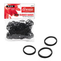 Annie 300Pc Rubber Bands Black Medium