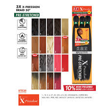 Sensationnel 3X X-Pression Pre-Stretched Braid 58"